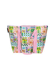 Postcard Zip Medium Tote